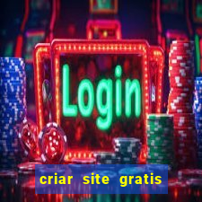 criar site gratis de jogos